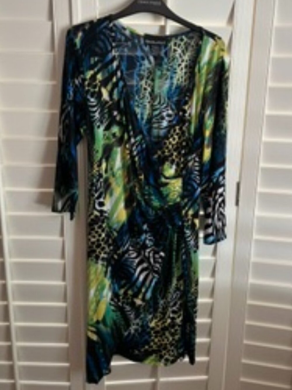 Frank Lyman Faux Wrap Dress
